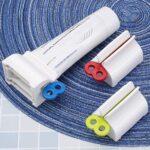 Toothpaste Squeezer Bathroom Tube Easy Stand Dispenser Rolling Holder Seat AU - Image 5