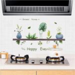 Transparent Backsplash Waterproof Oil Proof Wall Sticker Kitchen Desk Home Decor - Image 7