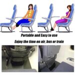 Travel Foot Rest Footrest Leg Pillow Airplane Flight Foam Cushion Sling Hammock - Image 3