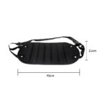 Travel Foot Rest Footrest Leg Pillow Airplane Flight Foam Cushion Sling Hammock - Image 2