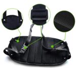 Travel Foot Rest Footrest Leg Pillow Airplane Flight Foam Cushion Sling Hammock - Image 7