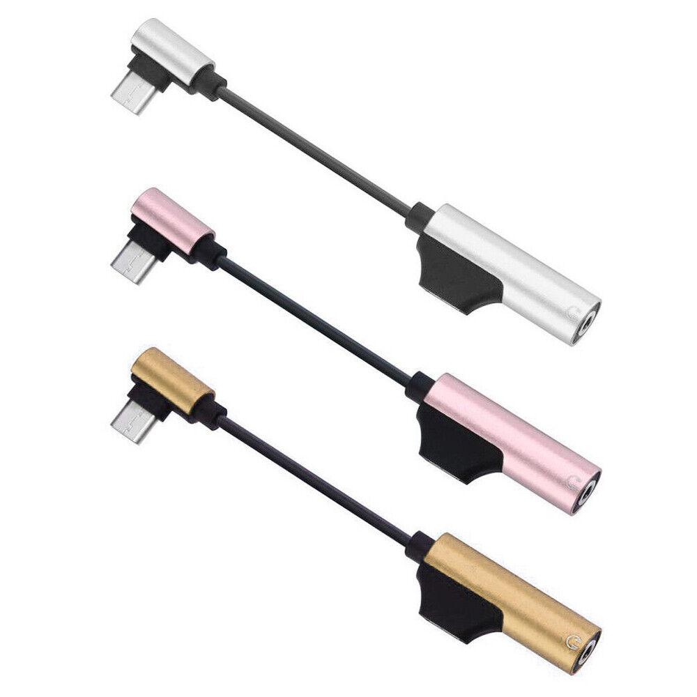 Type-C To 3.5mm And Charger Headphone AUX Audio Jack USB C Cable Adapter 2 In 1 - Image 4