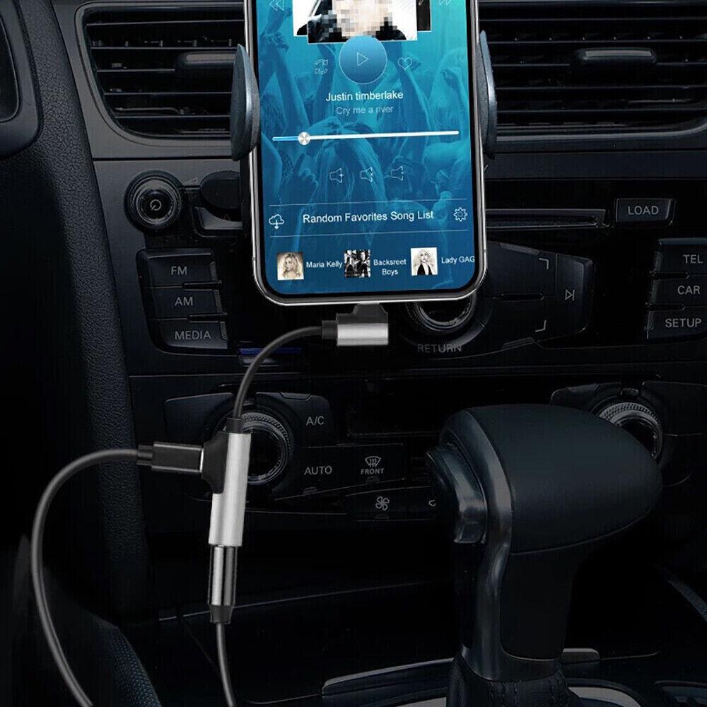 Type-C To 3.5mm And Charger Headphone AUX Audio Jack USB C Cable Adapter 2 In 1 - Image 7