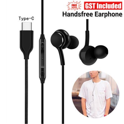 Type C USB Handsfree Earphone for Samsung Galaxy S20 S21a Note 20 Pixel 4 (JS08)