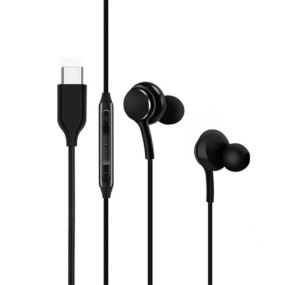 Type C USB Handsfree Earphone for Samsung Galaxy S20 S21a Note 20 Pixel 4 (JS08) - Image 3