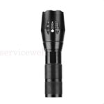 UPTO x2 XML-T6 Tactical Flashlight Torch Super Bright Camping LED Zoomable Torch - Image 4