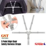 UP High Chair Security Straps Replacement 5 Point Children Safety Harness Straps