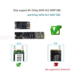 USB 3.1 6Gbps To M.2 NVMe SSD External Enclosure Storage Case Box USB-C Drive - Image 6