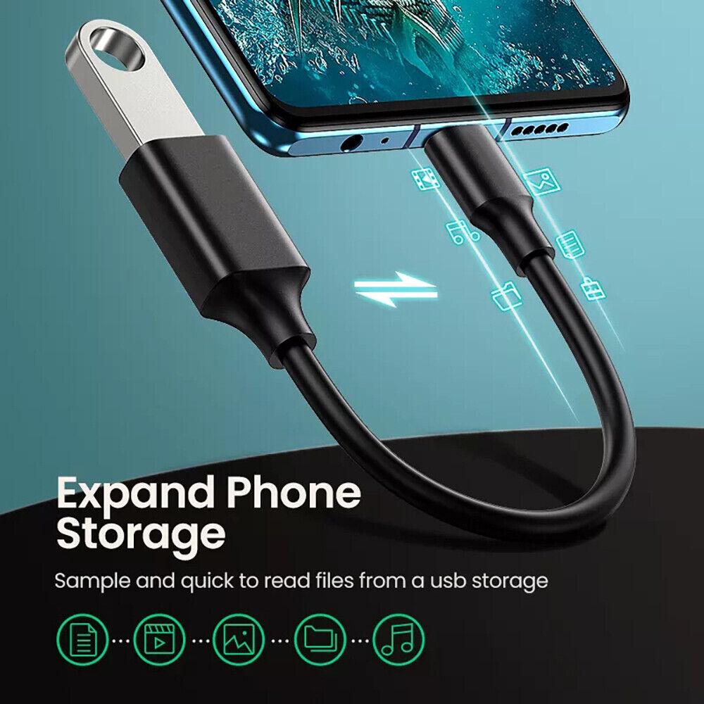 USB 3.1 Type C Male to USB 3.0 A Female Converter USB-C Data Cable Adapter OTG - Image 4