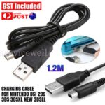 USB Charger Charging Cable for Nintendo DSi 2DS 3DS 3DSXL New2DS New3DS New3DSXL