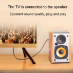 Ultra Premium Toslink Optical Fibre Cable Gold Plated Digital Audio Lead Cord - Image 2