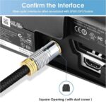 Ultra Premium Toslink Optical Fibre Cable Gold Plated Digital Audio Lead Cord - Image 3