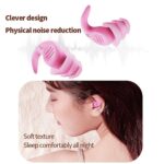 Ultra Soft Silicone Ear Plug Noise Reduction Flexible Reusable Study Sleep Plugs - Image 4