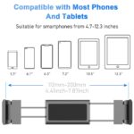 Universal 360° Car Seat Back Headrest Mount Holder for Apple iPad Phone Tablet - Image 4