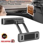 Universal 360° Car Seat Back Headrest Mount Holder for Apple iPad Phone Tablet