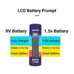 Universal LCD Digital Battery Tester Checker C D N AA AAA 9V 1.5V Button Cell AU - Image 6