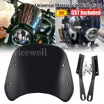 Universal Motorcycle Windshield Front Motorbike Wind Screen Deflector Windscreen