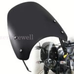 Universal Motorcycle Windshield Front Motorbike Wind Screen Deflector Windscreen - Image 2