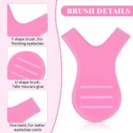 Up To 30x Eyelash Lashes Lifting Lift Perm Y Comb Brushes Tool Separating Brush - Image 3