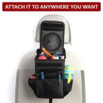 WATERPROOF Car Trash Can Litter Bin Garbage Bag Waste Storage Organizer Pocket - Image 6