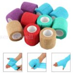 Waterproof Self Adherent Cohesive Horse Bandage Pet Vet Wrap Tape Bulk Stretch