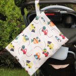 Waterproof Wet Bag for Babies Cloth Nappy Diaper Wipes Swimwear Picnic Pool AU - Image 4