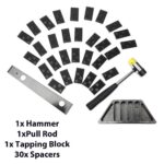 Wood Laminate Tool Floor Wood Floor Fitting Installation Kit With 30 Spacer AU - Image 2