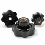 AU M4 M6 M8 M10 Female Brass Thread Through Hole Clamping Nuts Knob Handle 10PCS - Image 6