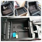 Armrest Storage Box Console Holder For Toyota Land Cruiser Prado J120 Tray Box - Image 5