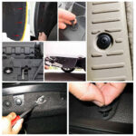 100X Engine Cover Shroud Cowling Guard Fastener Trim Body Clips For TOYOTA HILUX - Image 3
