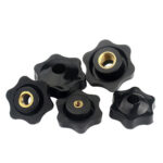 AU M4 M6 M8 M10 Female Brass Thread Through Hole Clamping Nuts Knob Handle 10PCS - Image 5