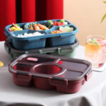 5 Grid Lunch Box Bento Food Picnic Container Microwave Divided Plate Lunch Box