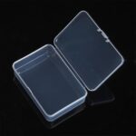 up 10pcs Plastic Storage Box Small Clear Jewelry Organizer Case Container Tools - Image 7