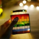 up to 2000gx Mixed Crystal Glass Mosaic Tiles Square Kitchen Bathroom Art Craft - Image 4