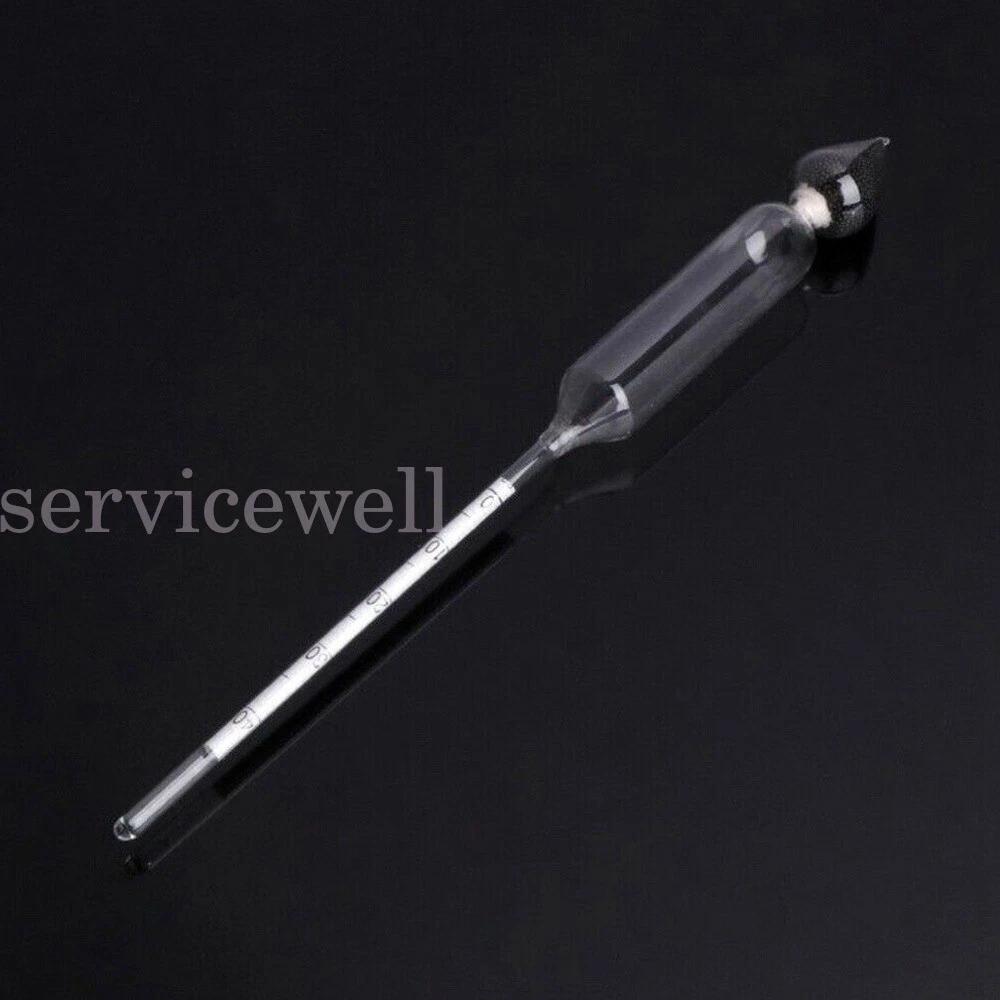 0-100% Hydrometer Alcoholmeter Alcohol Tester Meter+Thermometer Tools Set AU - Image 5