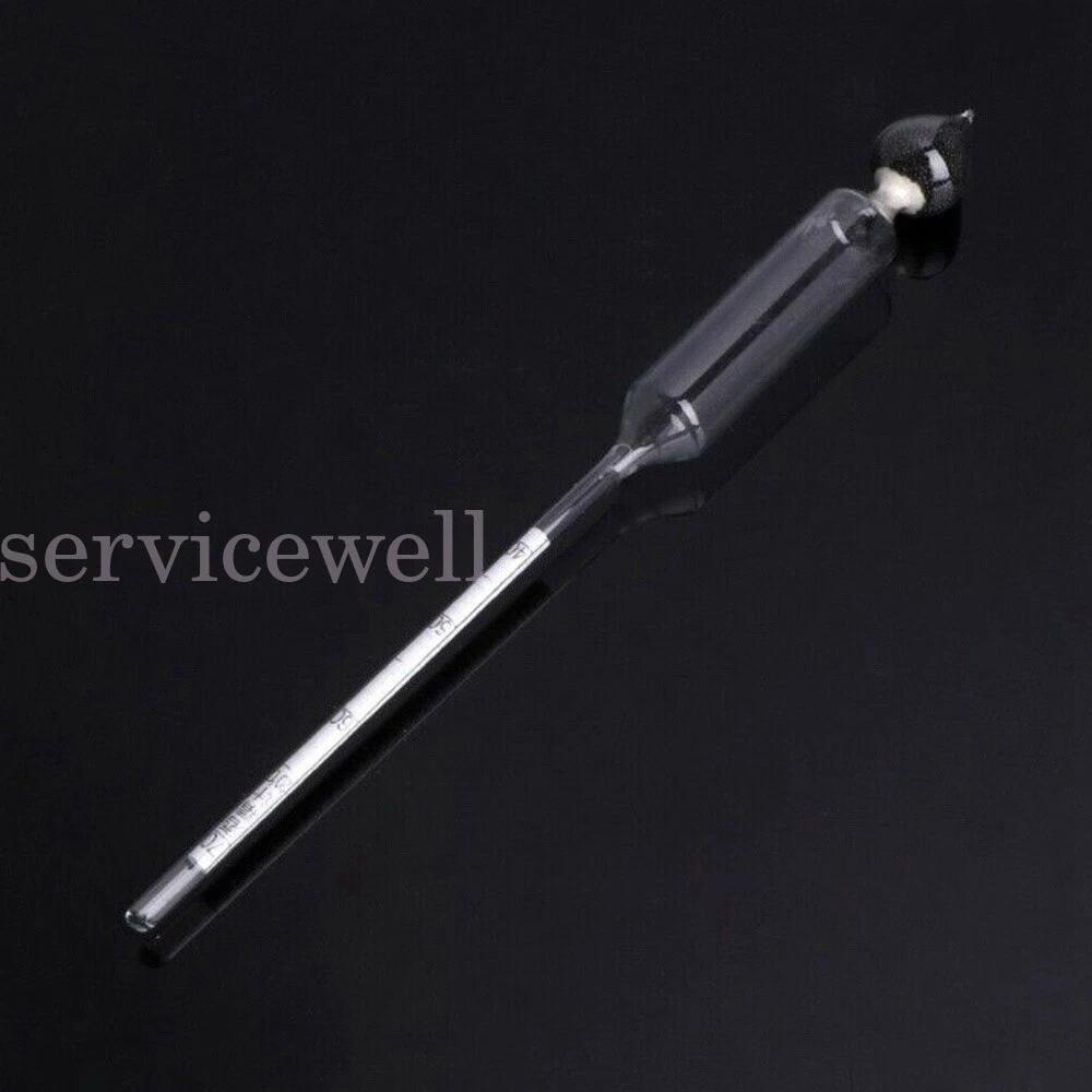 0-100% Hydrometer Alcoholmeter Alcohol Tester Meter+Thermometer Tools Set AU - Image 6