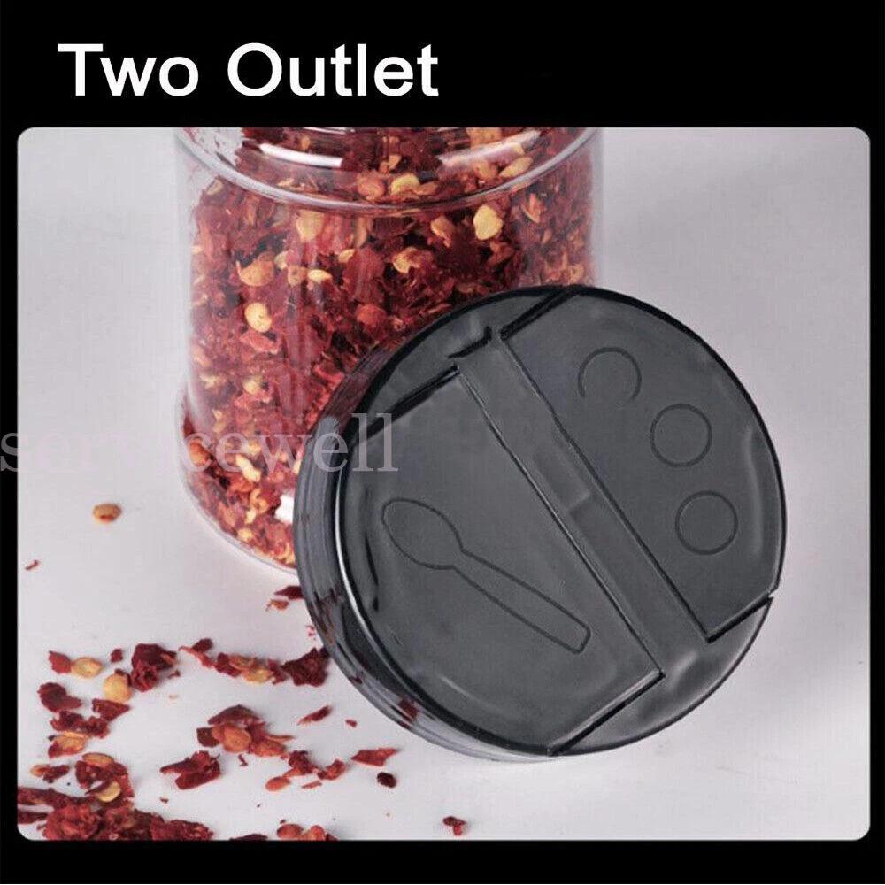 100ML Plastic Spice Bottles Jars Containers Lid Herb Empty Spice Bottle - Image 5