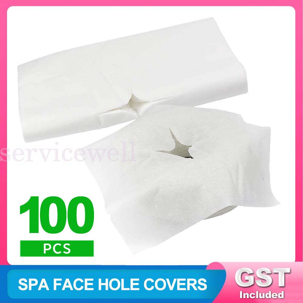 Disposable Face Pad Bed Table Face Hole Cover Massage Beauty Salon