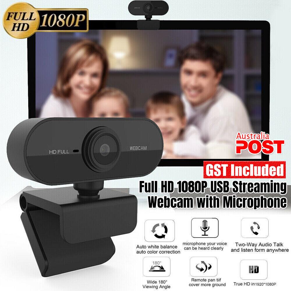 1080P Webcam Full HD USB 2.0 For PC Desktop Laptop Web Camera with Microphone OZ