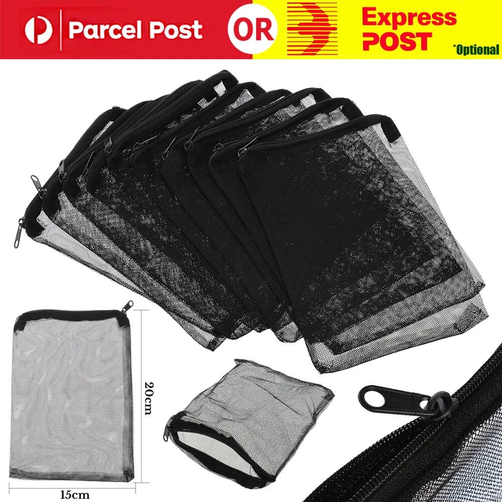 10PCS Aquarium Filter Bag Fish Tank Bio Ball Media Mesh Storage Net Bag With Zip