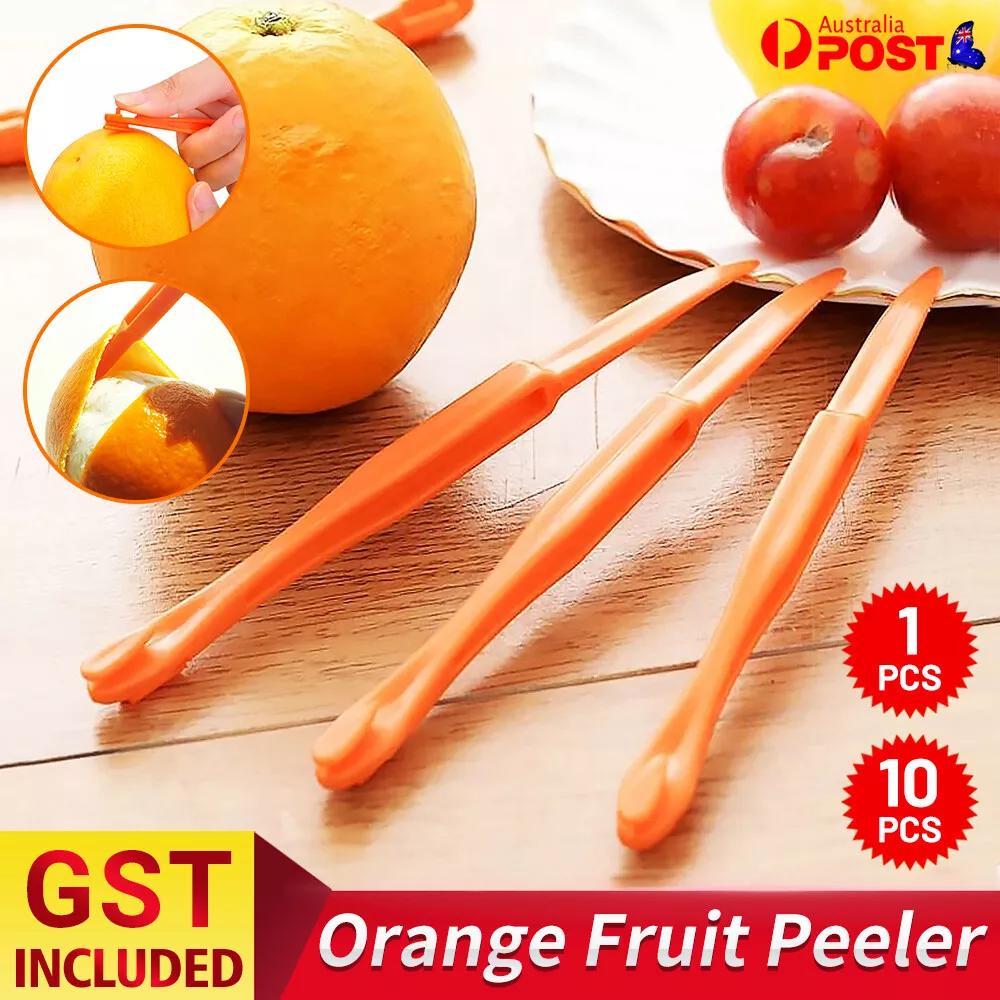10Pcs Cutter Skin Remover Fruit Peelers Slicer Citrus Opener Kitchen Tool Orange
