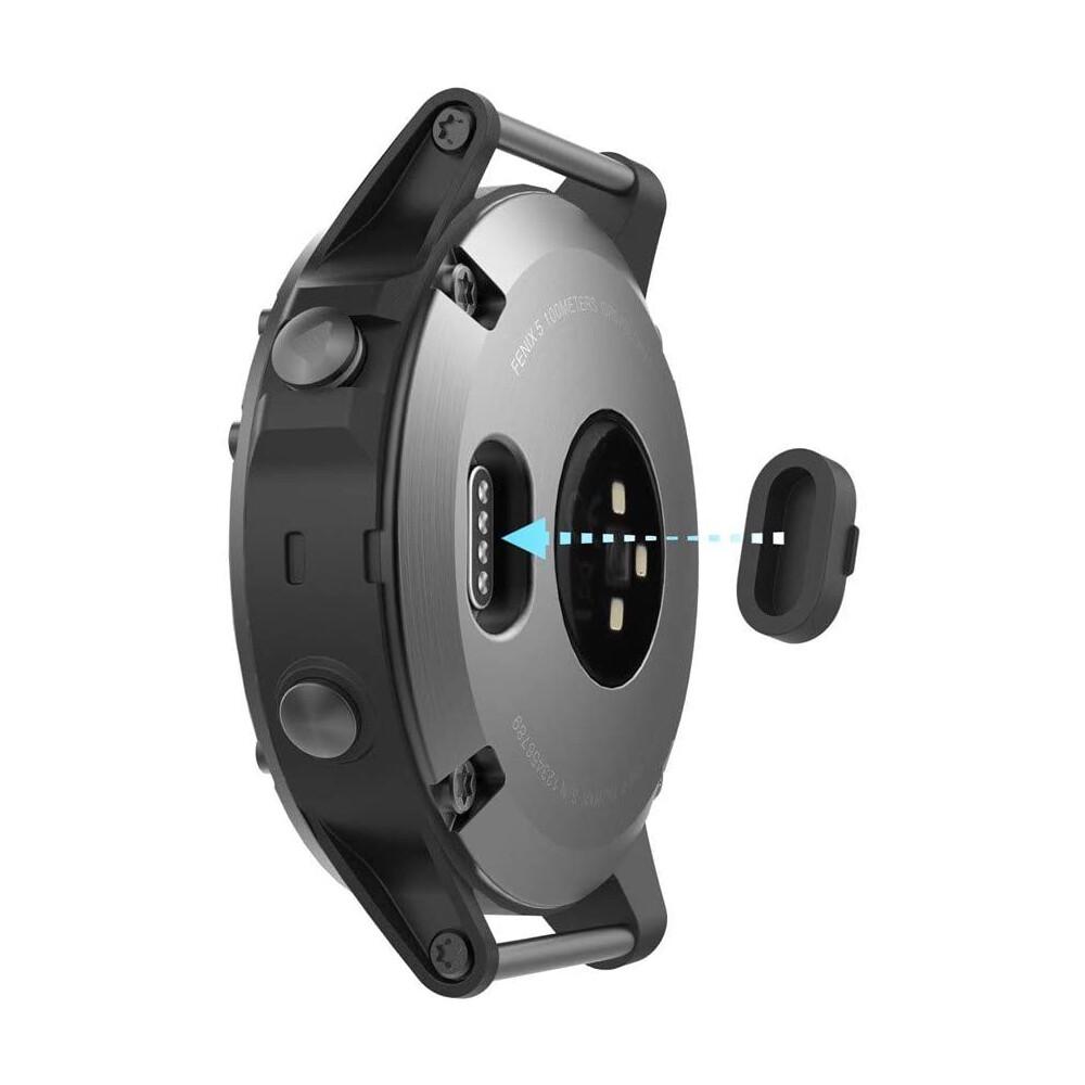 10X Charging Port Plugs Anti-Dust Dustproof Cover Cap For Garmin Fenix 5/6S/6/6X - Image 4