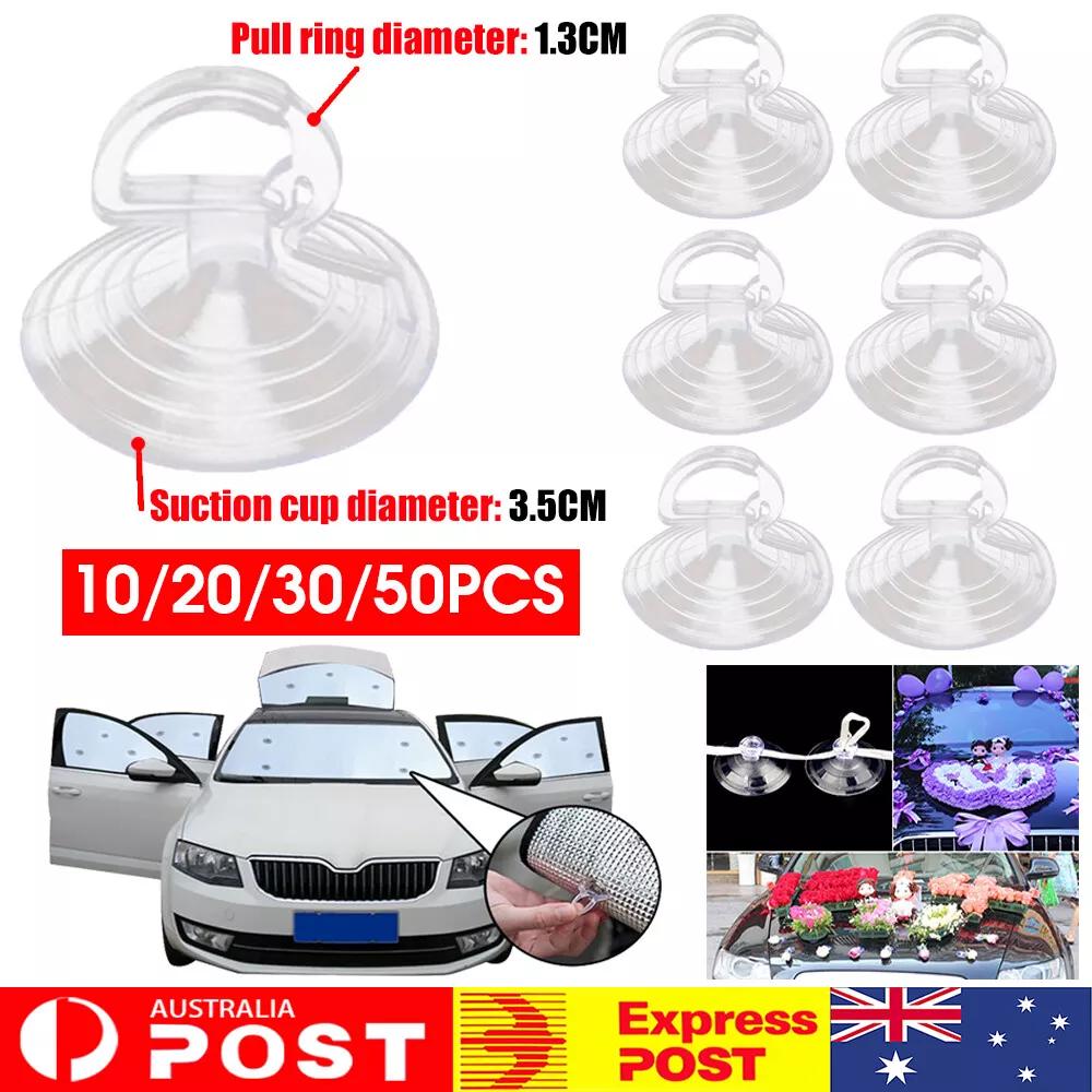 Dovetail Suction Cups Car Sunshade Suction Cup Clear Suckers Cups AU