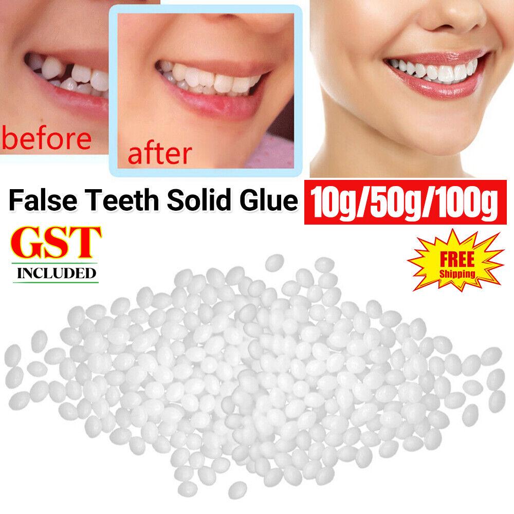 Tooth Repair Granules Temporary Kit Fitting Beads Reusable False Teeth