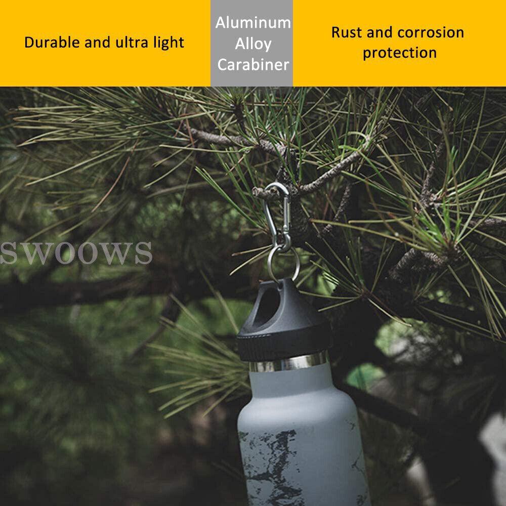 Alloy Snap Hook Carabiner Key Chain Clip Keychain Hiking Camp Outdoor - Image 6