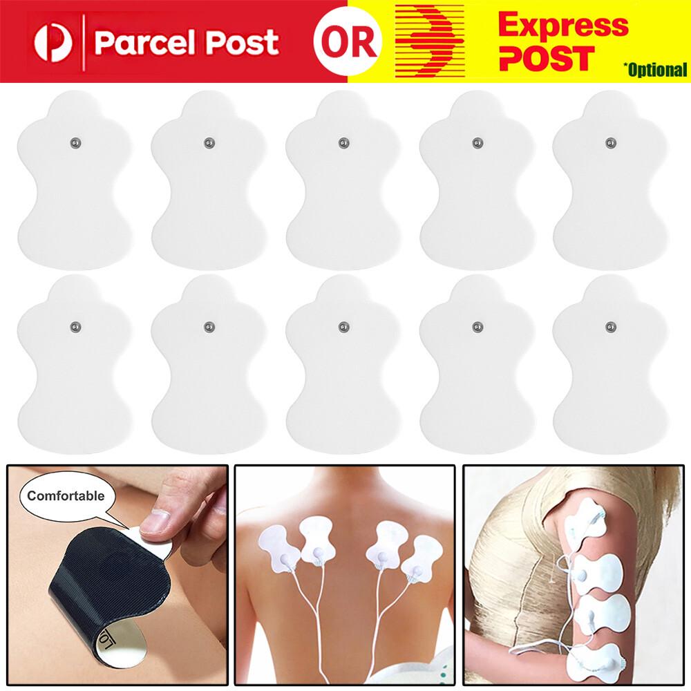 TENS Machine Pads Gel Reusable Electrode Replacement Pad Body Massage AU