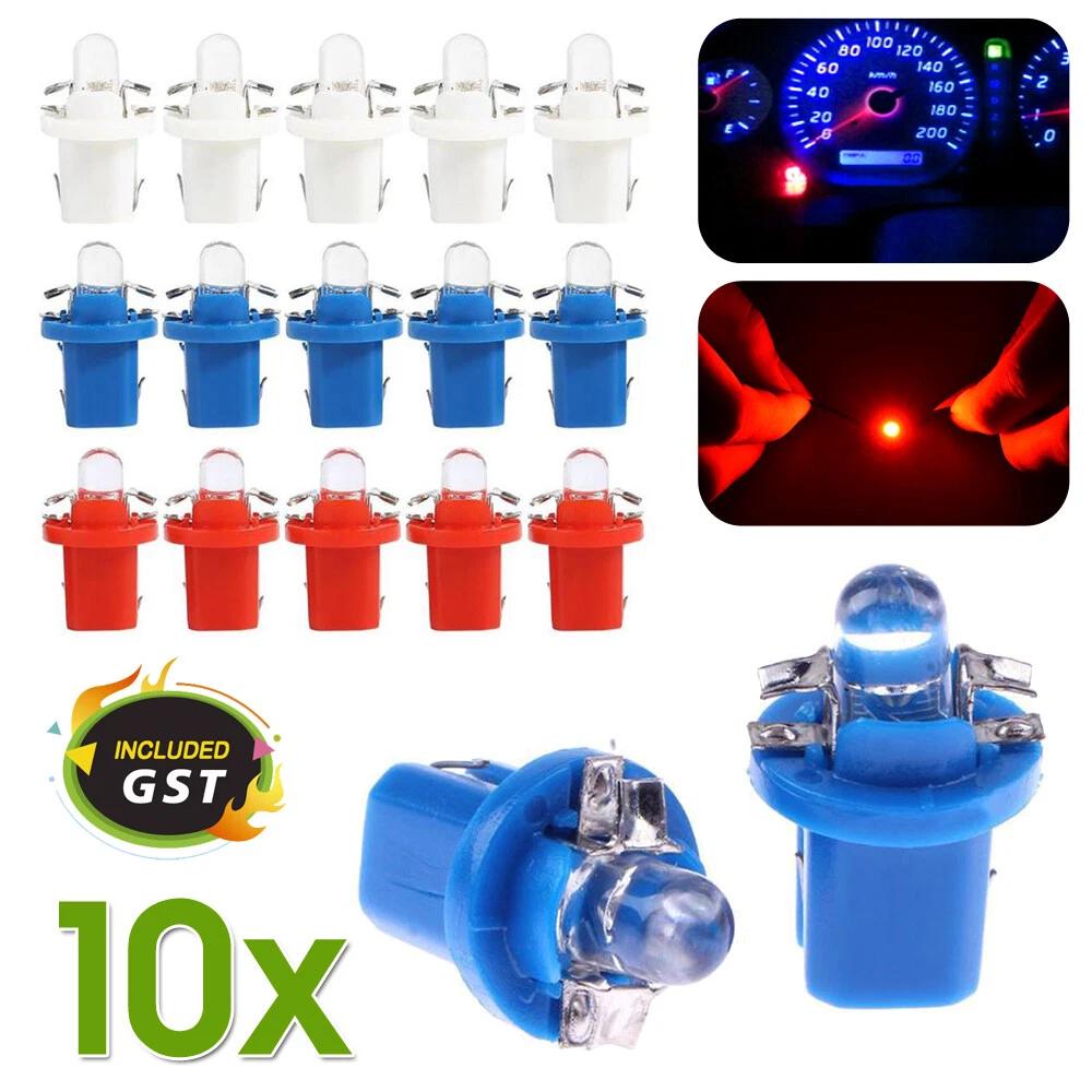 T5 B8.5D 1smd LED Car Instrument Dashboard Light Bulbs