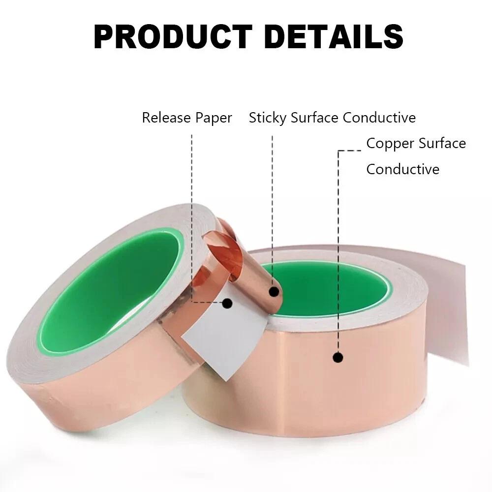 Adhesive Copper Slug Tape Snail Barrier conductive Repellent Guitar AU - Image 3