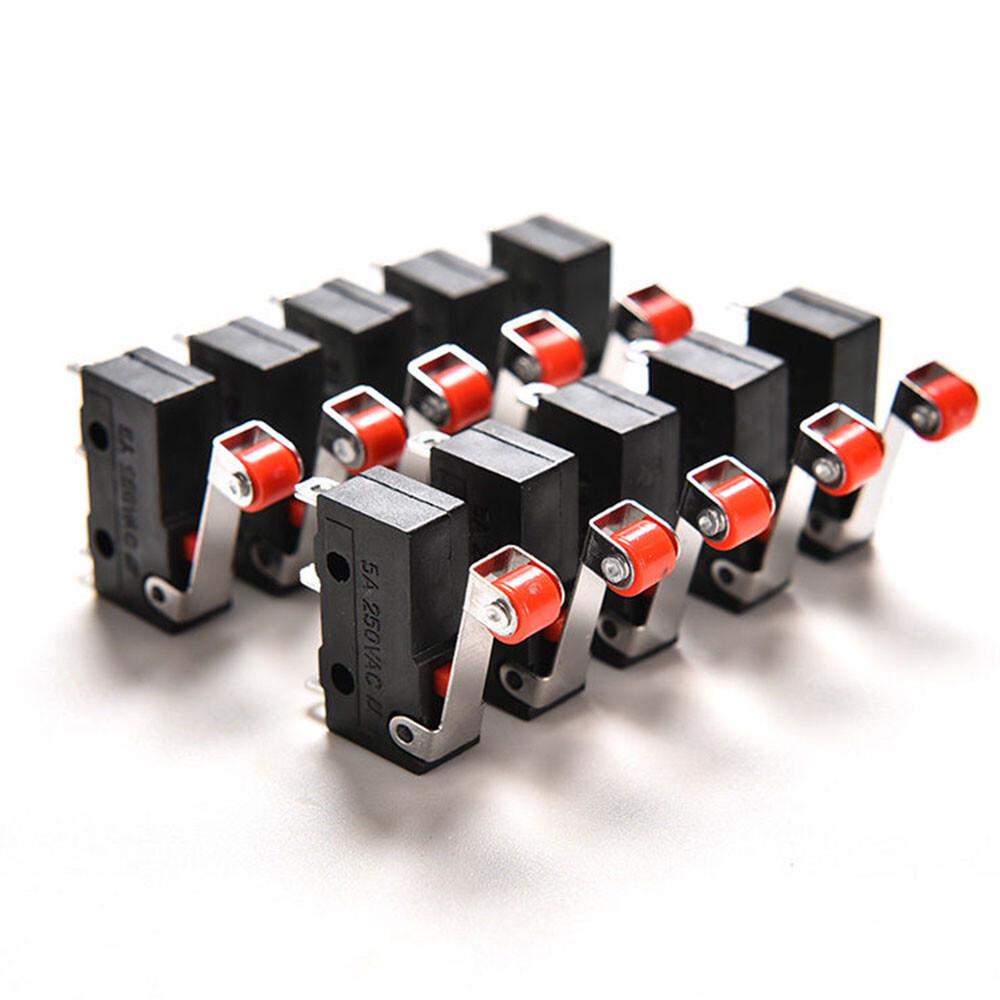 Micro Roller Lever Arm Open Close Limit Switch KW12-3 PCB Microswitch