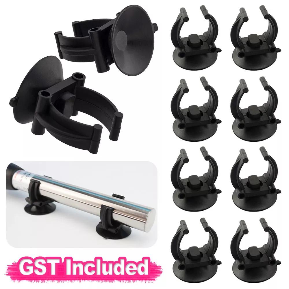Heater Suction Cups Sucker Clips Holder Fish Tank Aquarium Black